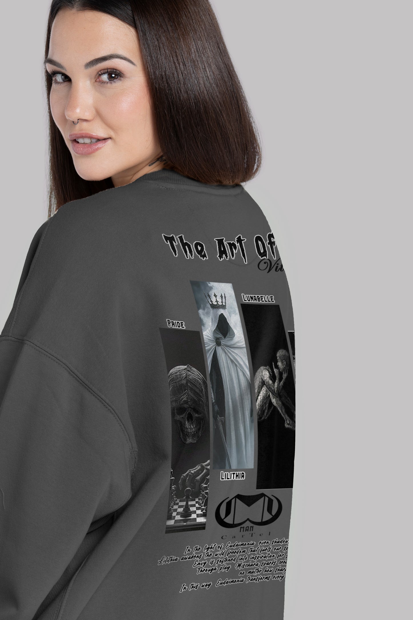 Man Cartel Oversized Sweatshirt