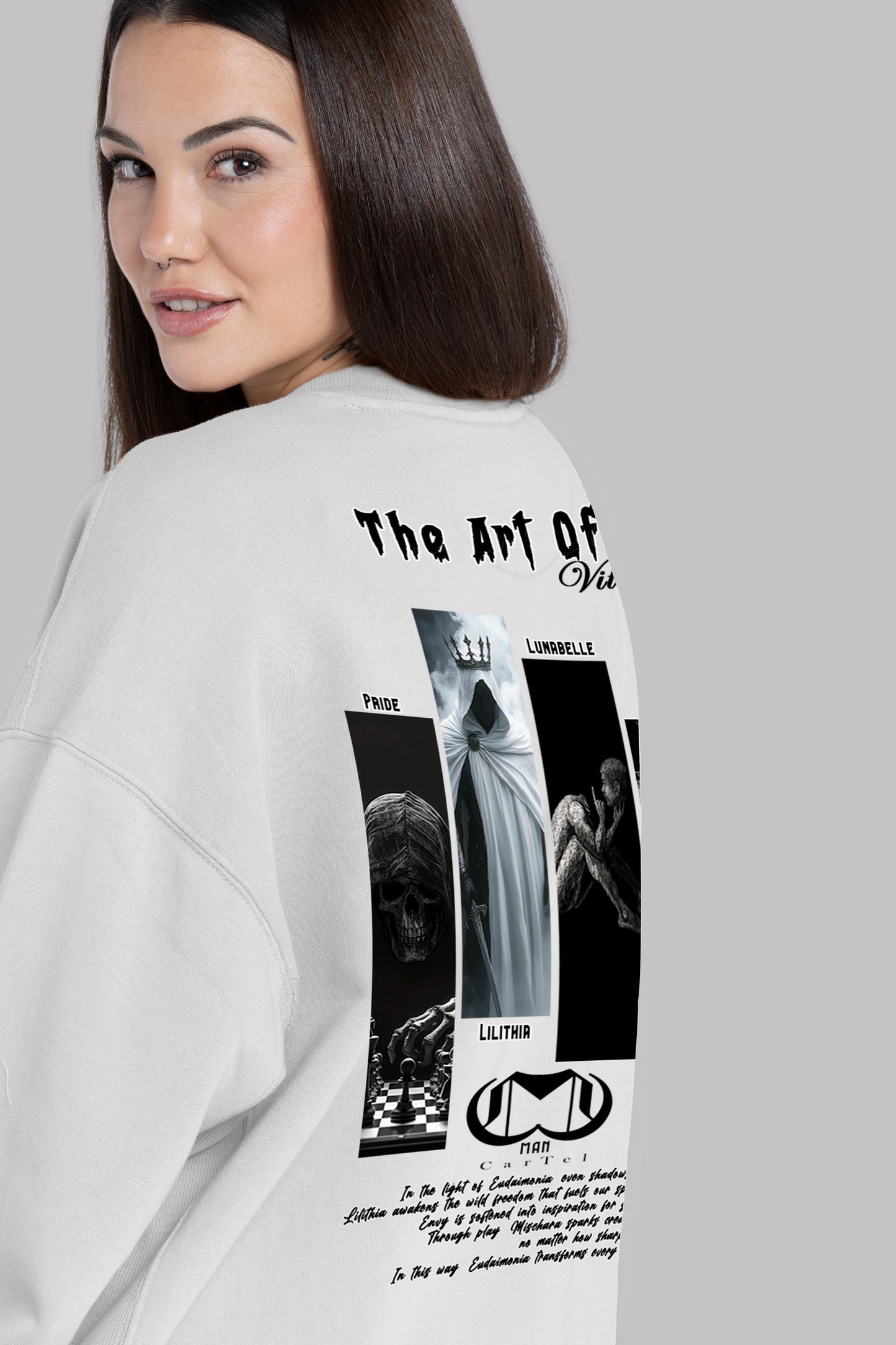 Man Cartel Oversized Sweatshirt